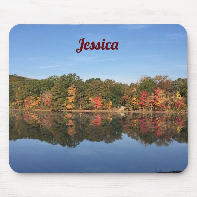 Personalize! Fall Splendor Mouse Pad (Front)