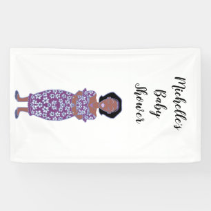 Personalize Feminine Female Michelle’s Baby Shower Banner