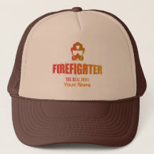 Personalize Firefighters Hats