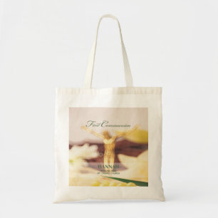 Personalize, First Communion Congratulations Tote Bag