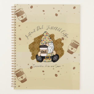 Personalize for Coffee Lover Dad   Vintage Planner