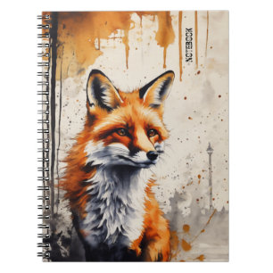 PERSONALIZE: Fox   Notebook Journal