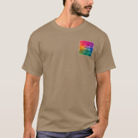 Personalize Front Back Design Add Image Logo Mens