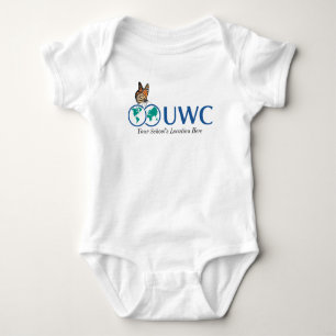 Personalize Front & Back UWC Butterfly Baby Bodysuit