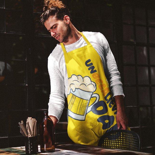 Personalize Funny Unbeerlievable Dad Apron (Creator Uploaded)