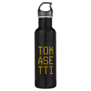 Personalize: Geometric Text Art Your Name in Dots 710 Ml Water Bottle