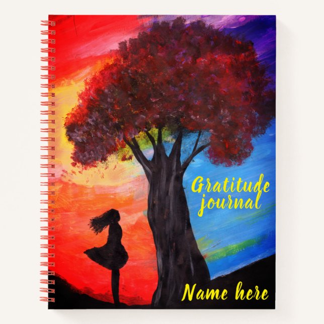 Personalize - Girl's gratitude journal (Front)