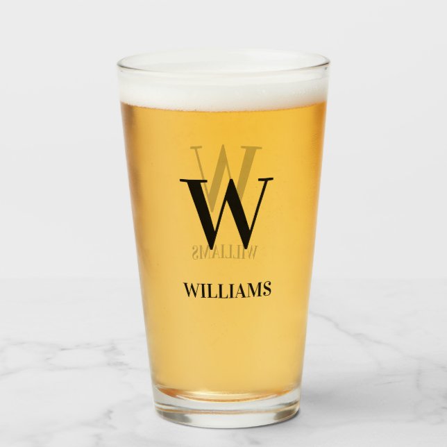 Personalize  glass (Back Filled)