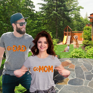 Personalize Go Mom Basketball T-Shirt