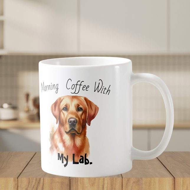 Personalize  Golden Lab. Mug (Creator Uploaded)