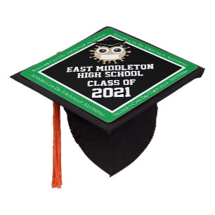 Personalize Graduating Senior Class 2021 Graduation Cap Topper