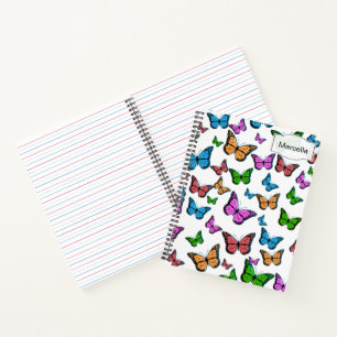 Personalize Handwriting Penmanship Full Size Notebook