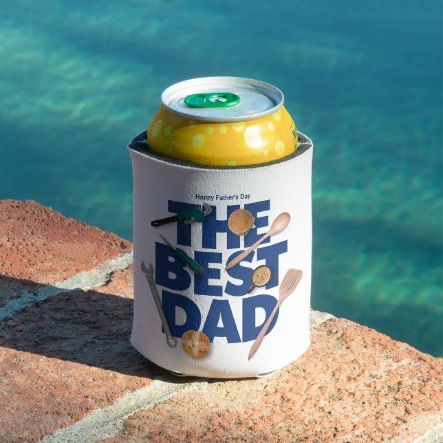 Personalize Happy Father's Day | The Best Dad Can Cooler (In Situ Pool)