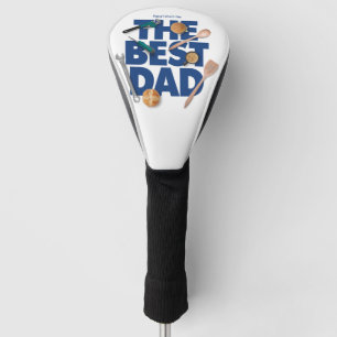 Personalize Happy Father's Day   The Best Dad Golf Head Cover