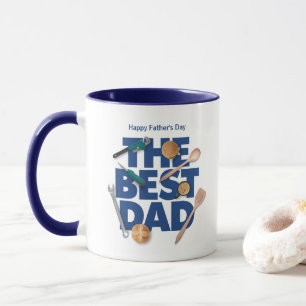 Personalize Happy Father's Day   The Best Dad Mug