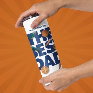 Personalize Happy Father's Day   The Best Dad Thermal Tumbler