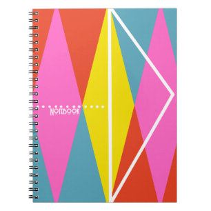PERSONALIZE: Harlequin Pattern Notebook