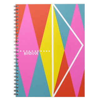 PERSONALIZE: Harlequin Pattern Notebook