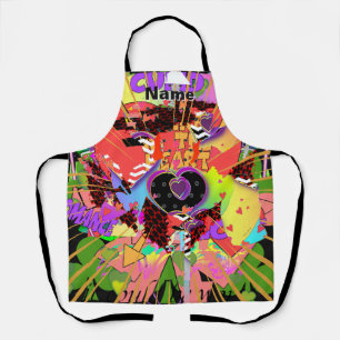 Personalize Hearty Hearts + More Kitchen Craft  Apron