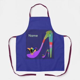 Personalize High Heels Cobbler Design Apron