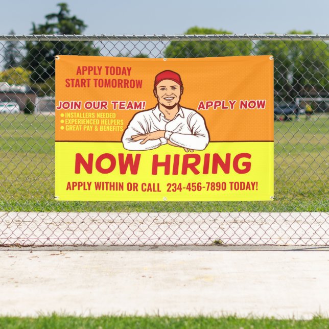 Personalize Hiring Technicians Installers Helpers  Banner (Insitu)