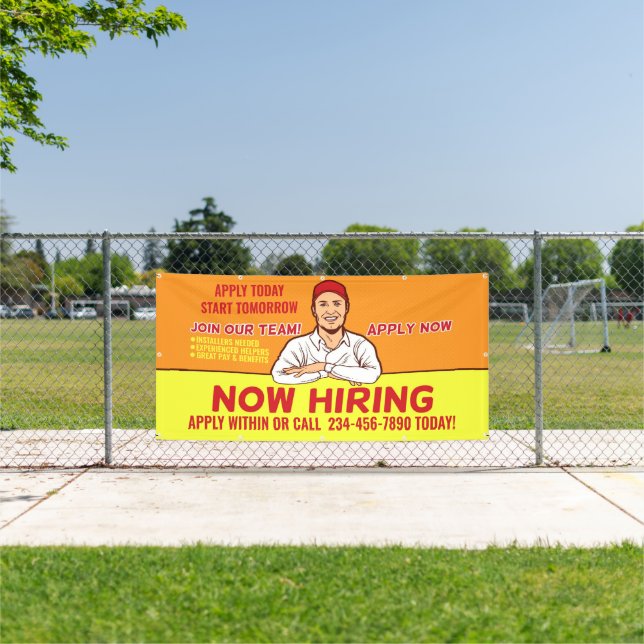 Personalize Hiring Technicians Installers Helpers  Banner (Insitu)