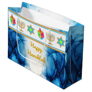 Personalize Holiday Gifts HANUKKAH Gift Bag