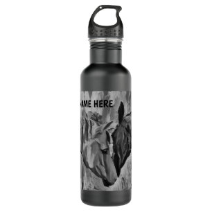 Personalize - Horse Love Art - 710 Ml Water Bottle