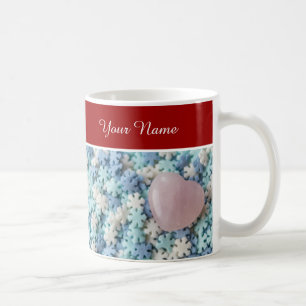 Personalize I love you with hearts! Coffee Mug