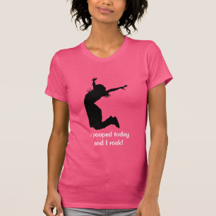 Personalize I Pooped Today with a Name Unique Gift T-Shirt