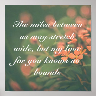 Personalize i really really miss you saying poster