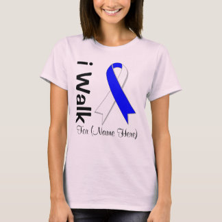 Personalize I Walk For ALS Disease Awareness T-Shirt