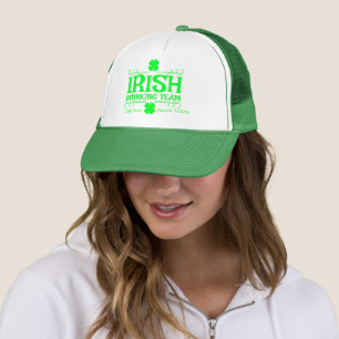Personalize Irish Drinking Team St. Patrick's Day Trucker Hat