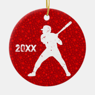 Personalize it, Baseball Ceramic Ornament