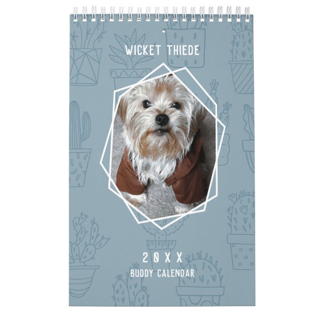 Personalize It! Cactus Cooler Pet Buddy Calendar (Cover)