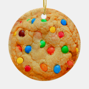 Personalize It, Chocolate Chip Cookie Ceramic Ornament