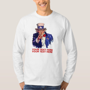 Personalize It Uncle Sam T-Shirt