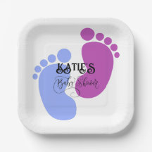 Personalize it Unisex Baby Feet Flat Icon
