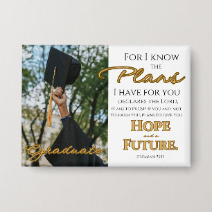 Personalize Jeremiah 29:11 Grad Cap Scripture