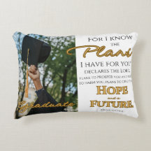 Personalize Jeremiah 29:11 Grad Cap Scripture
