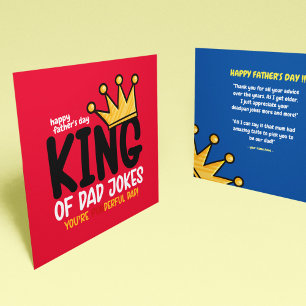 Personalize King of Dad Jokes