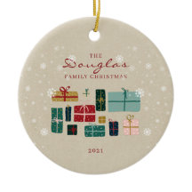Personalize Kraft Family Christmas Gifts