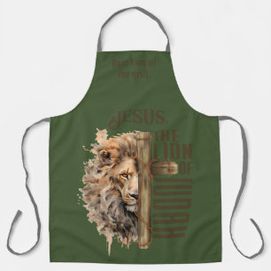 Personalize l Scripture l Jesus l Lion, man's Apron