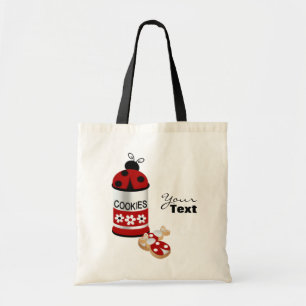 Personalize Ladybug Tote Bag