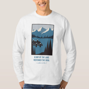 Personalize Lake is Life, A Day at the Lake  T-Shirt