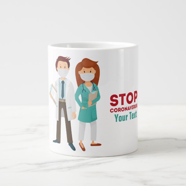 Personalize Large Coffee Mug (Front)