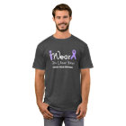 Personalize Lavender Ribbon General Cancer