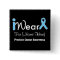 Personalize Light Blue Ribbon Prostate Cancer