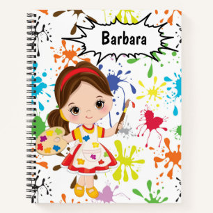 Personalize Little Artist Sketch Notebook