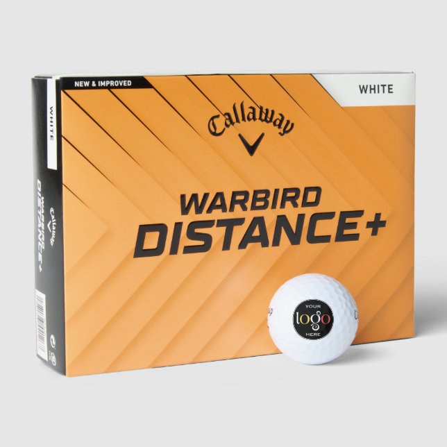 Personalize Logo Callaway Golf Warbird Distance+ Balls (Packaging)